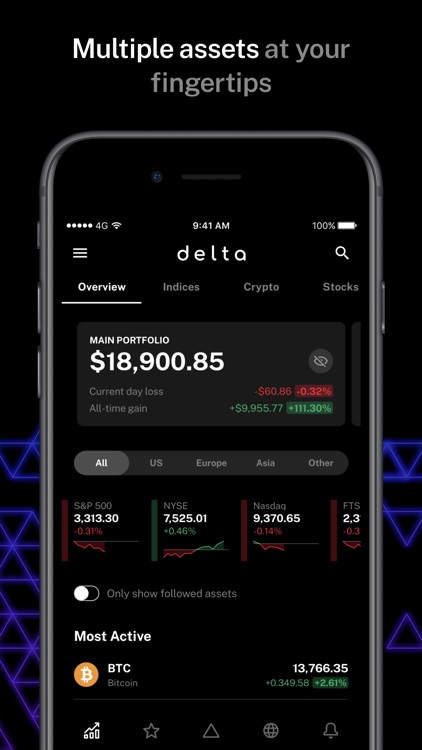 Delta Investment Tracker by Opus Labs CVBA