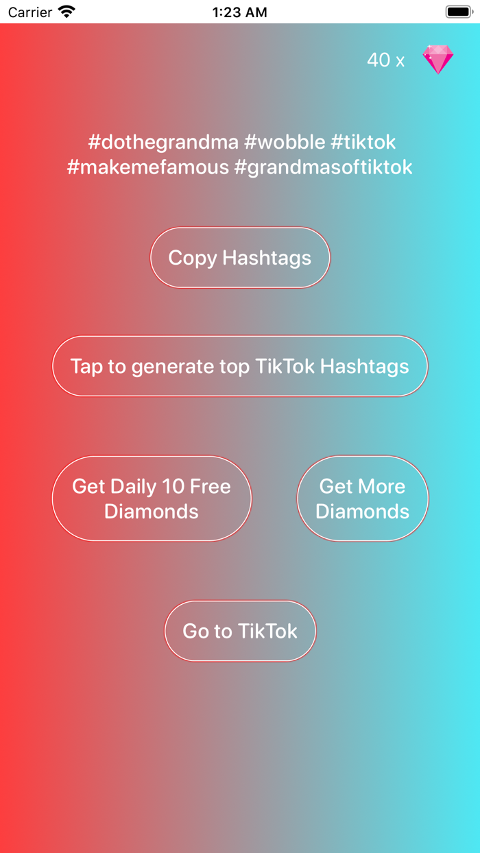 TikTag - Hashtag Generator