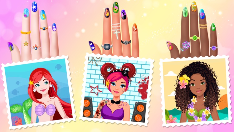 Nail Salon game for girls screenshot-1