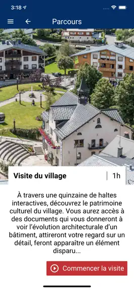 Game screenshot Megève. Itinéraires découverte hack