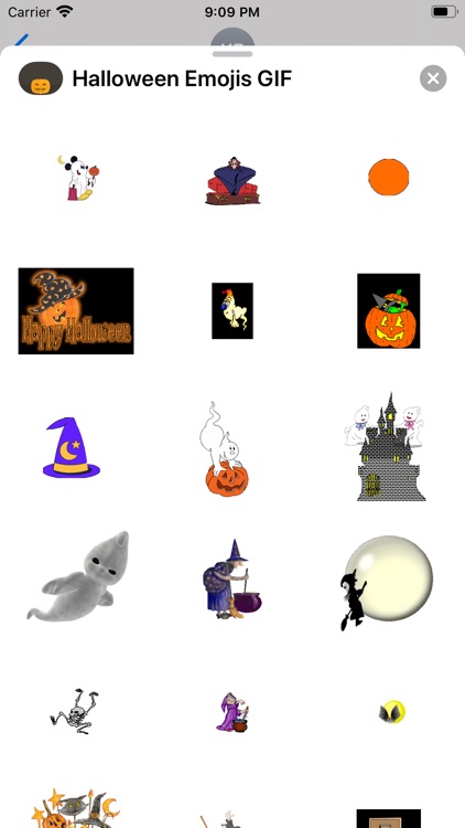 Halloween Gif Sticker by El houssaine jebraoui