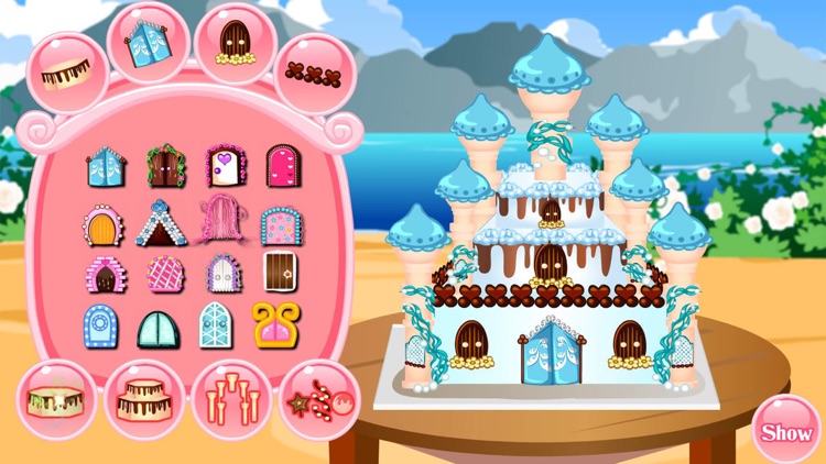 Princess Castle Cake Games screenshot-3