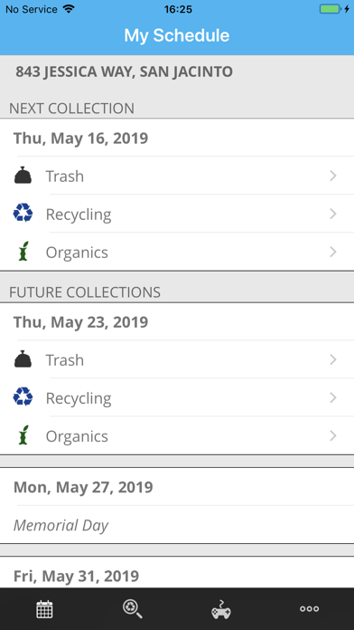 WRCOG Recycling screenshot 2