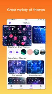 How to cancel & delete colorful stickers & keyboard 3