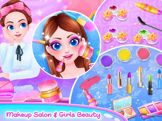 Girls Makeup Salon & Slime Fun screenshot 3