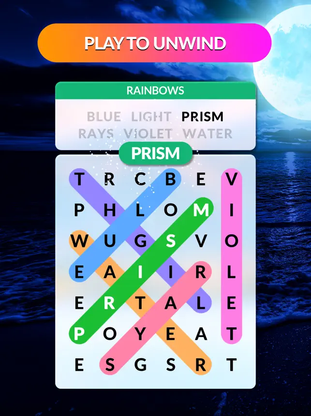 Captura de Pantalla 1 Wordscapes Search iphone