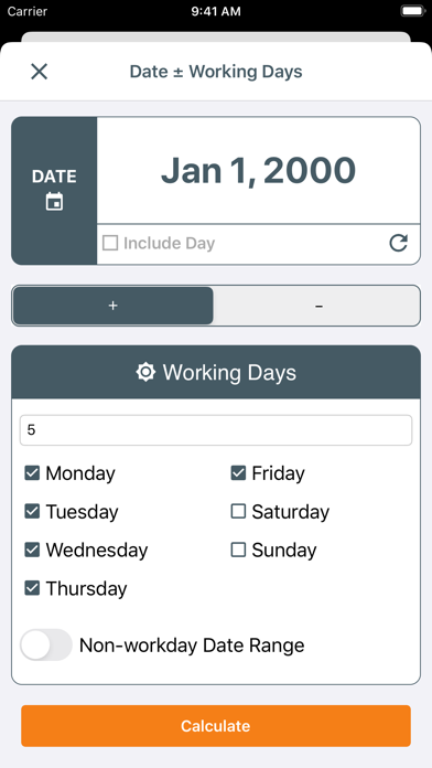 Date Calendar Calculator screenshot 4