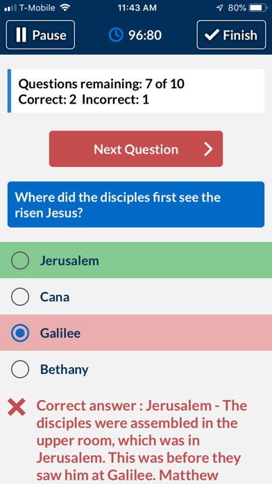 How to cancel & delete Bible Trivia Quiz - No Ads - Bible Study from iphone & ipad 4