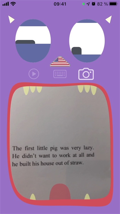 Monster reader for kid toddler screenshot-0
