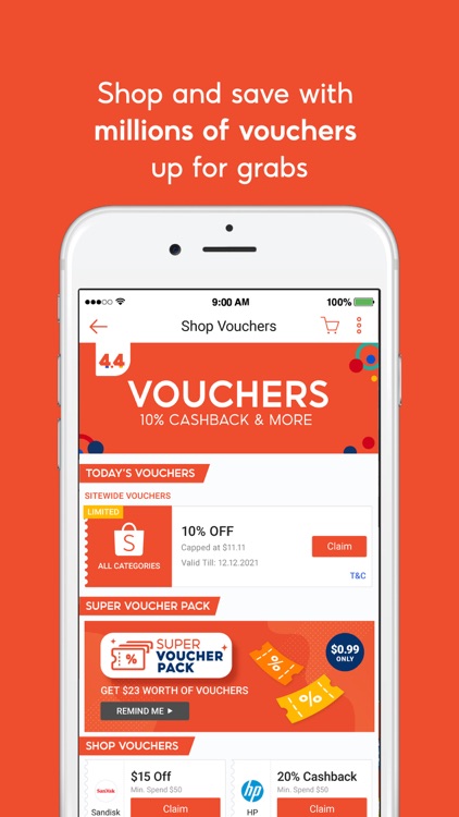 ShopeeSG 4.4 Mega Shopping Day screenshot-4