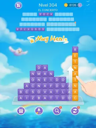 Captura de Pantalla 2 Aplasta Palabras: Top Juegos iphone