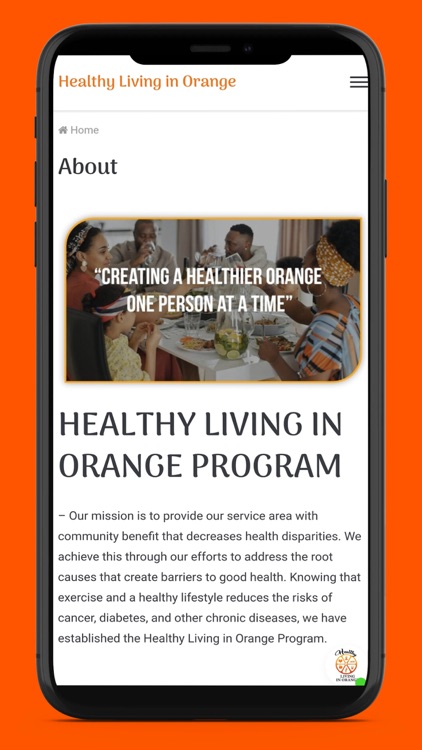 Healthy Living in Orange