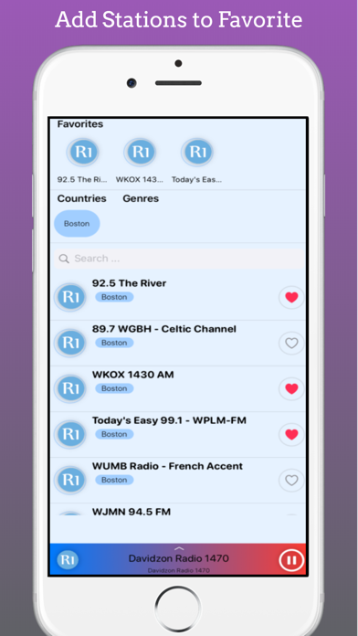 How to cancel & delete Boston Radios - Top Stations Music Player FM / AM from iphone & ipad 2