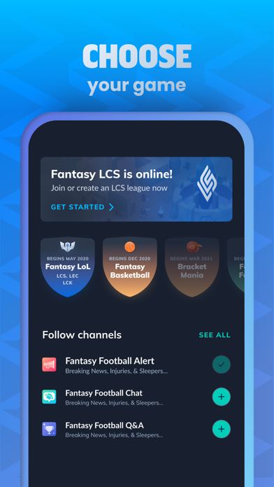 Sleeper Fantasy Leagues By Blitz Studios Ios United States Searchman App Data Information