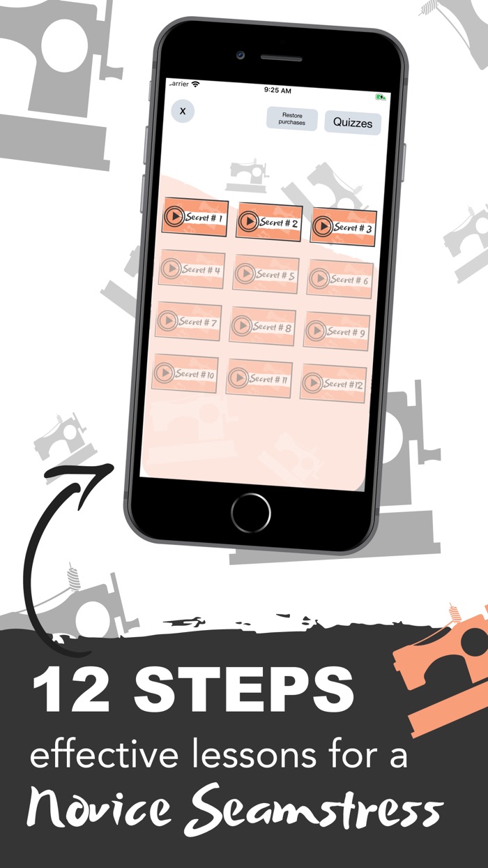 Sewing Bespoke Hobby Tips App