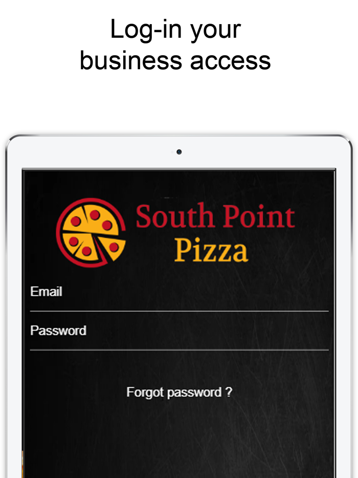South Point Pizza Admin