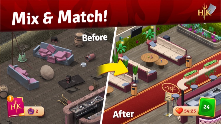 Hell's Kitchen: Match & Design