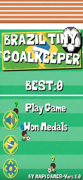 Game screenshot Brazil Tiny Goalkeeper mod apk