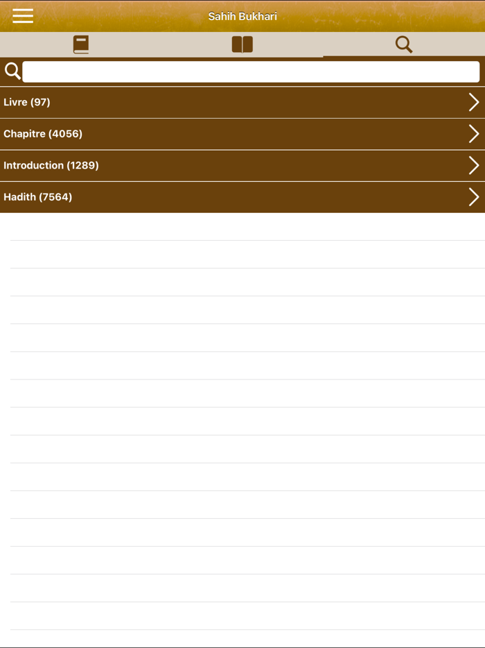 Sahih Bukhari Français, Arabe