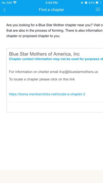 Blue Star Mothers of America! screenshot 3