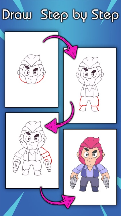 How To Draw Brawl Stars Skins screenshot-5