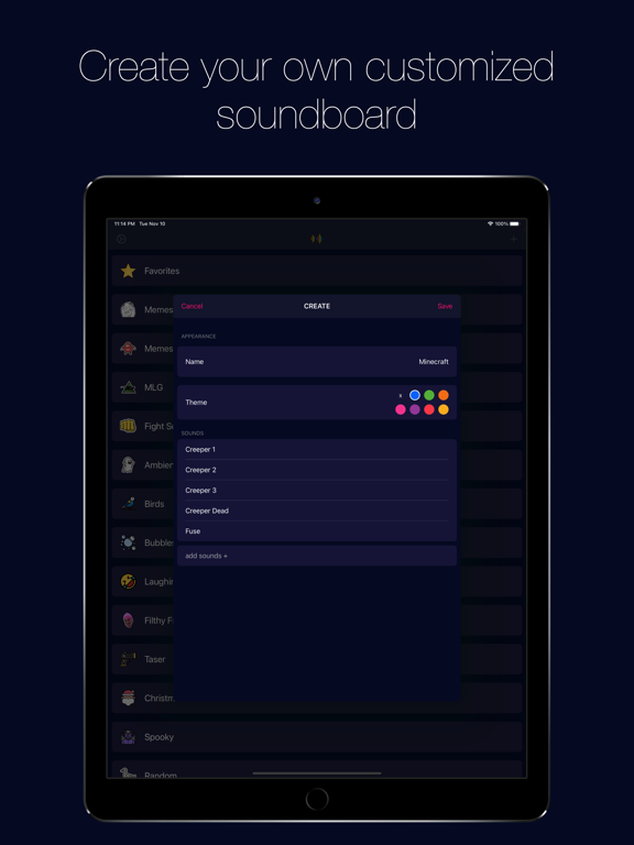 Soundbox - Custom Soundboard Screenshots