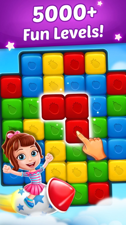Fruit Cube Blast: Match 3 Game screenshot-0