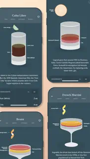 coupe: cocktail recipes iphone screenshot 1