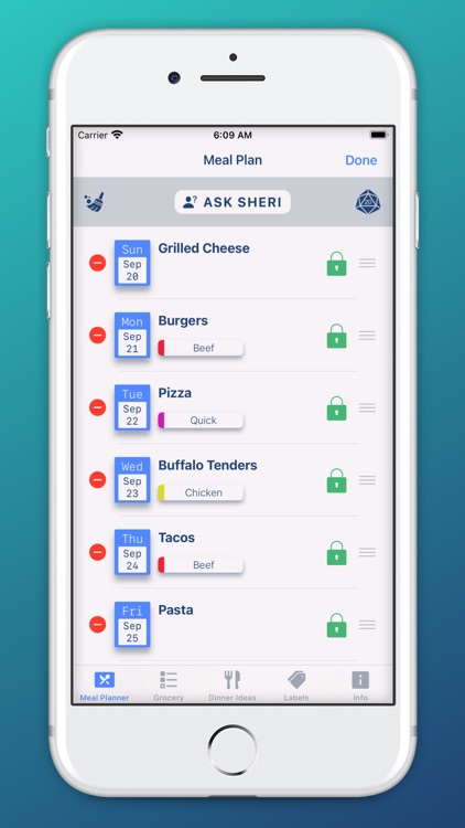 Decisive Wife Meal Planner