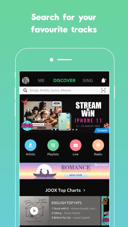 JOOX Music screenshot-0