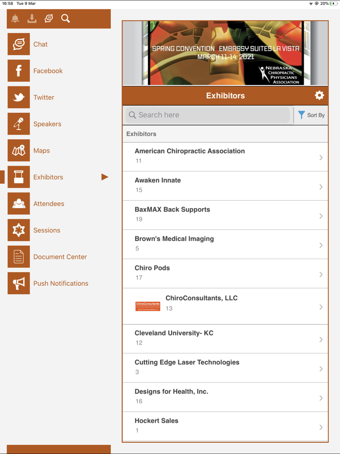 NCPA Mobile Event App