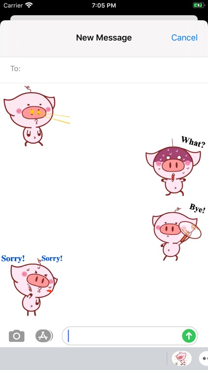 Animated Dance Pink Piggy