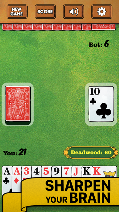 Gin Rummy Card Game Classic screenshot 2