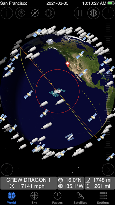 GoSatWatch Satellite ... screenshot1