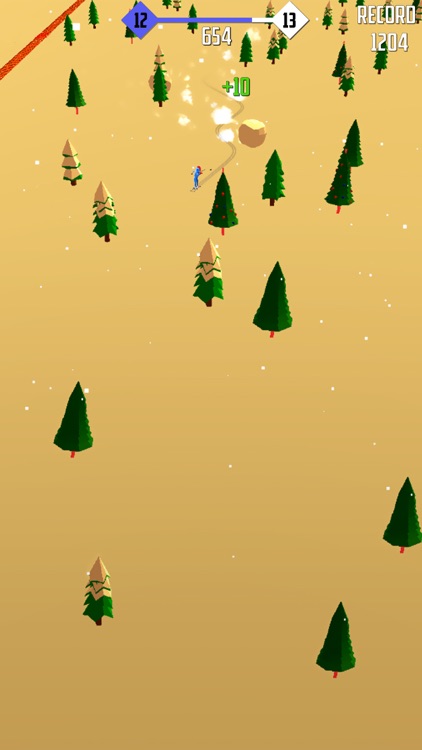 Ragdoll Ski Snow Simulator screenshot-3