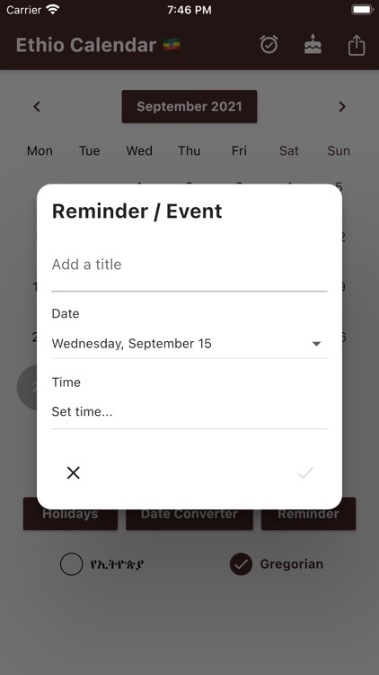 Ethiopian Calendar & Converter screenshot-7