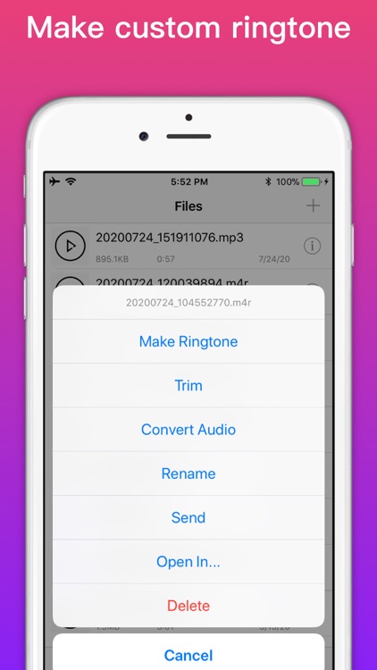 Ringtone Maker - extract audio