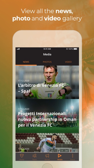 Venezia FC Official App screenshot 2