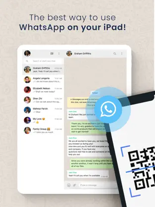 Screenshot 1 Dual Web Messenger iphone