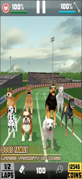 Game screenshot Dog Race Greyhound 3D hack