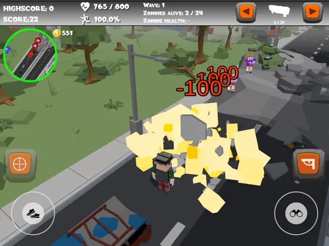 Blockhead Survival Game, game for IOS