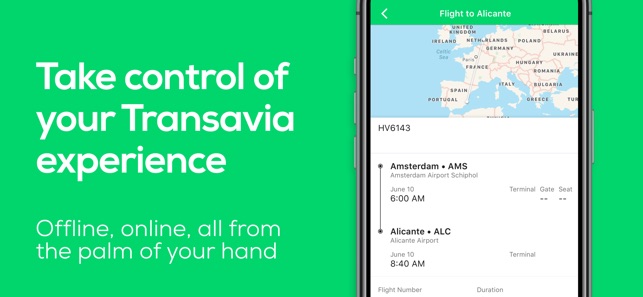 transavia hand luggage size