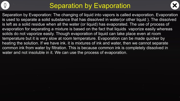 Separation by Evaporation screenshot-0