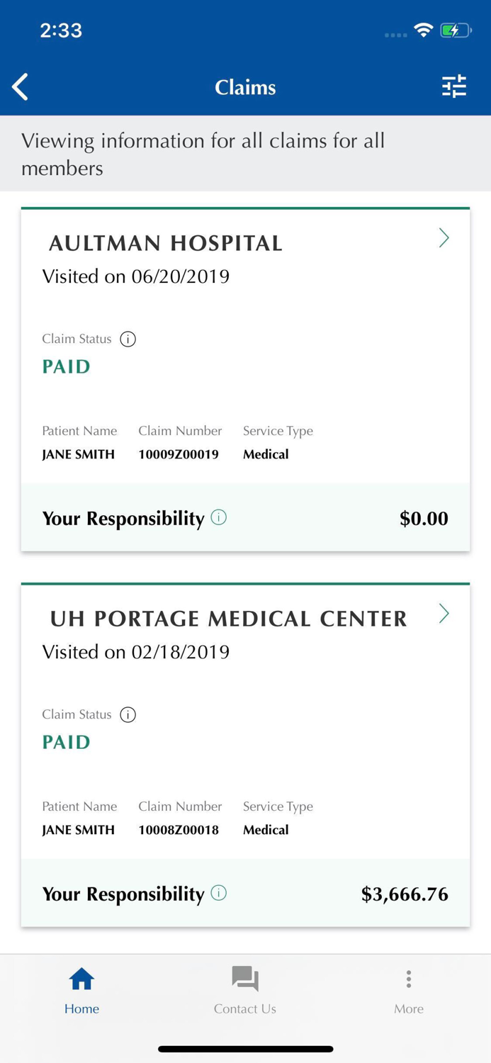 AultCare Member Portal