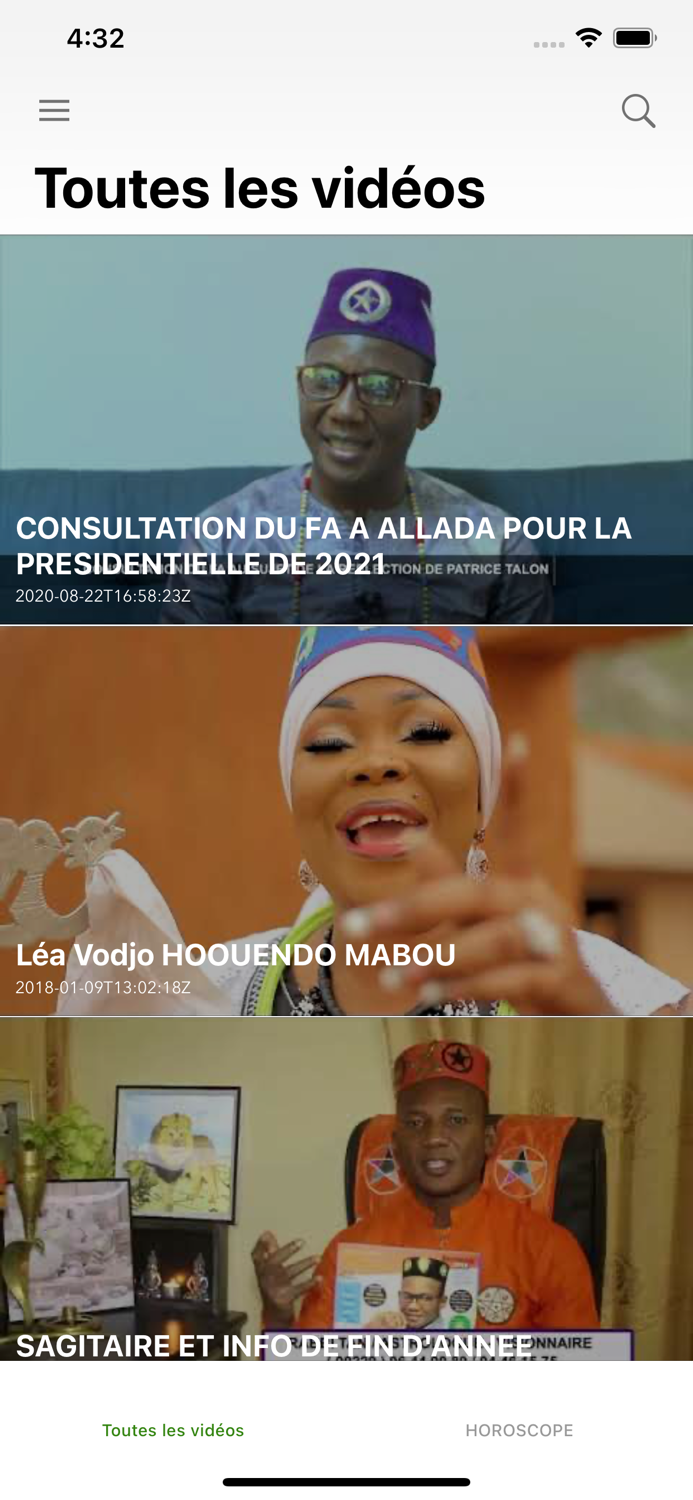 Hwendoho  Médias endogènes