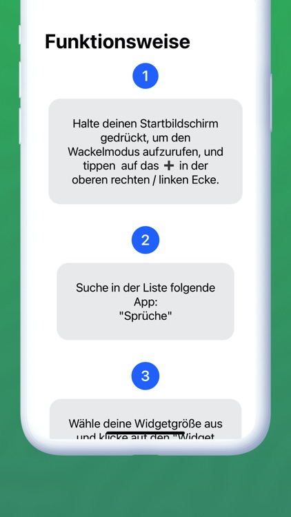 Sprüche & Zitate Widget screenshot-5