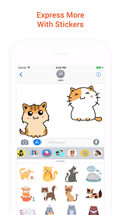 Animated Chubby Cat Stickers screenshot-3