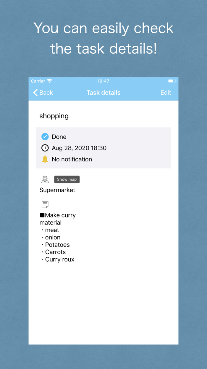 Calendar management ToDo