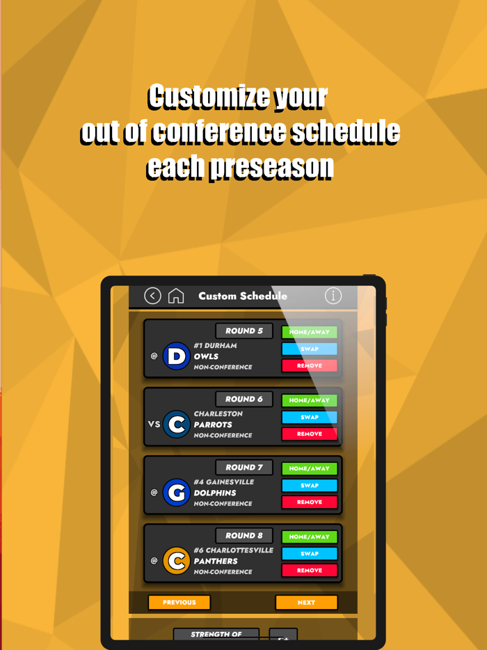 College Basketball Dynasty Sim