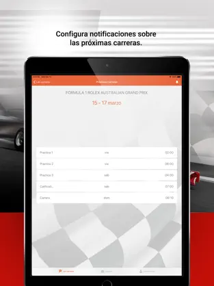 Screenshot 3 Fórmula Calendario 2021 iphone